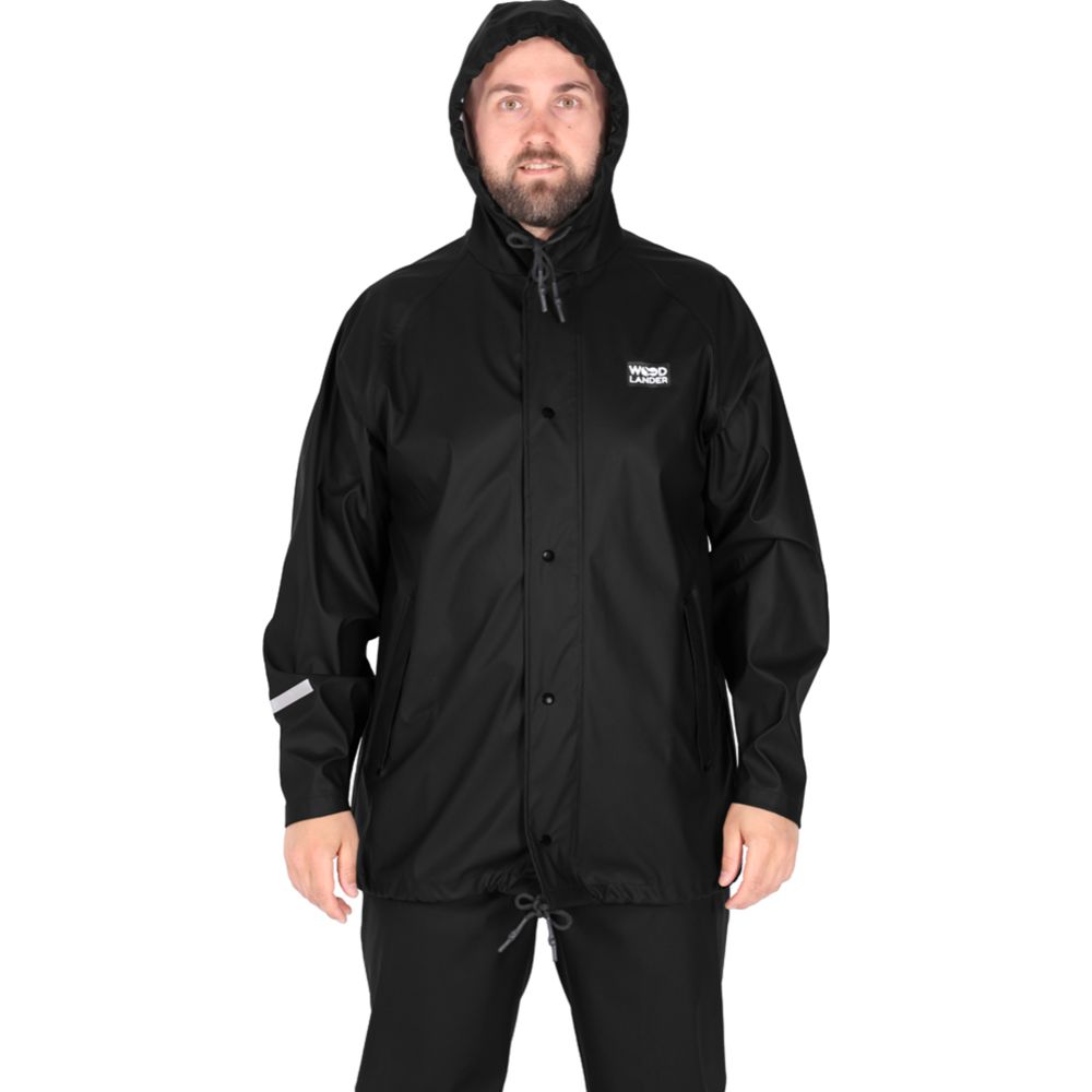 Woodlander Classic regnjacka svart