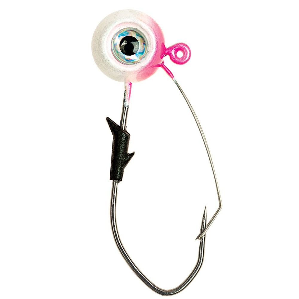 Lazer Sharp Pro-V Eagle Eye ruohosuojattu jigipää 7 g # 3/0 Pink Pearl 5 kpl