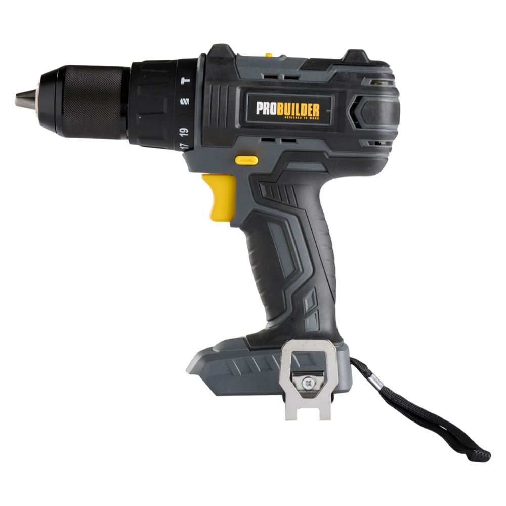 Probuilder batteridriven borrmaskin med slagfunktion 18V Li-ion solo