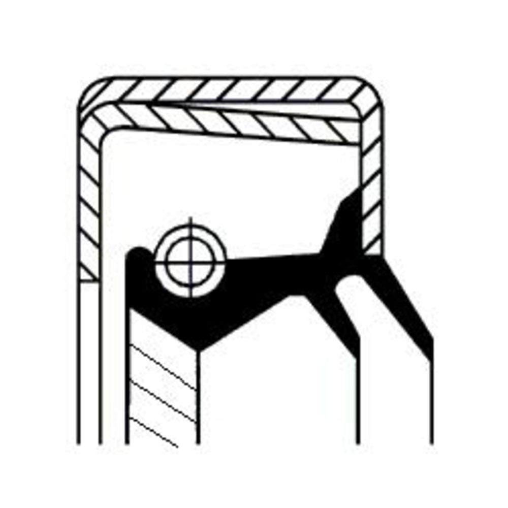Tasauspyörästön akselitiiviste 27-03267