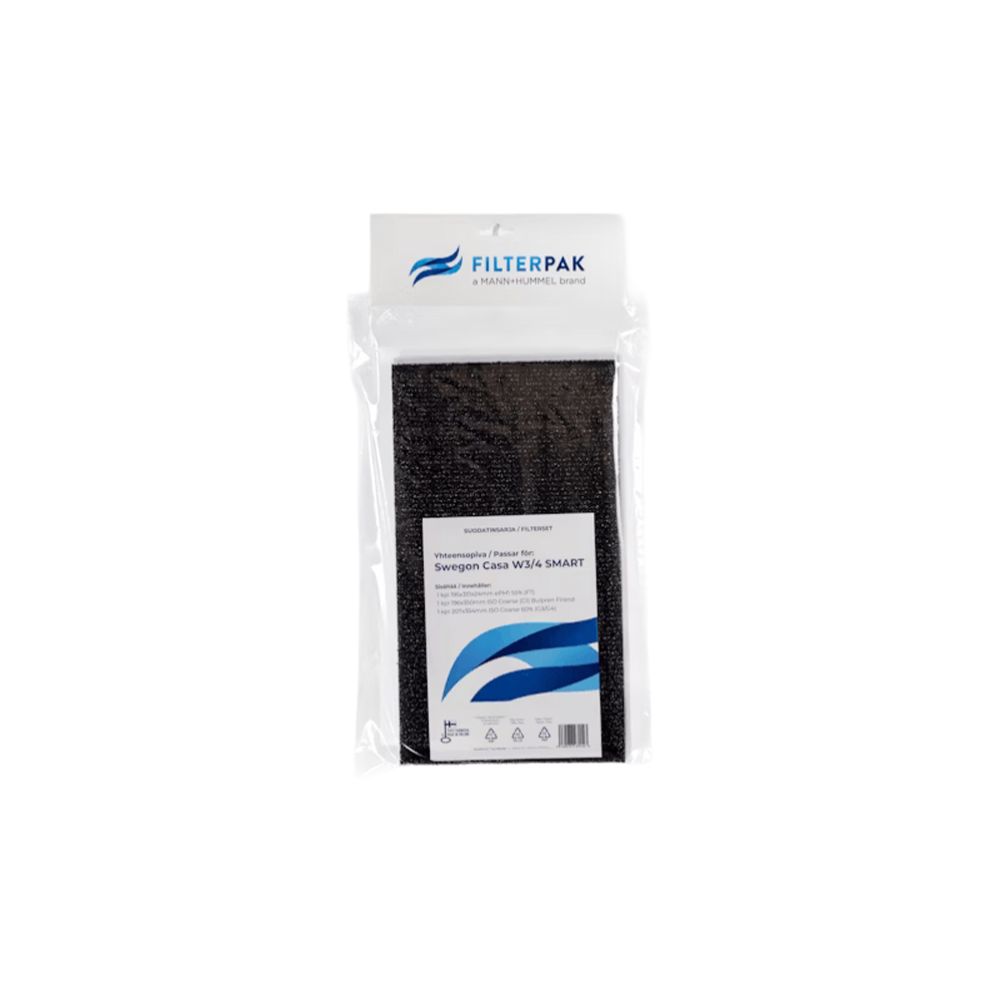 Filterpak Swegon Casa W3 W4 Smart suodatinpakkaus