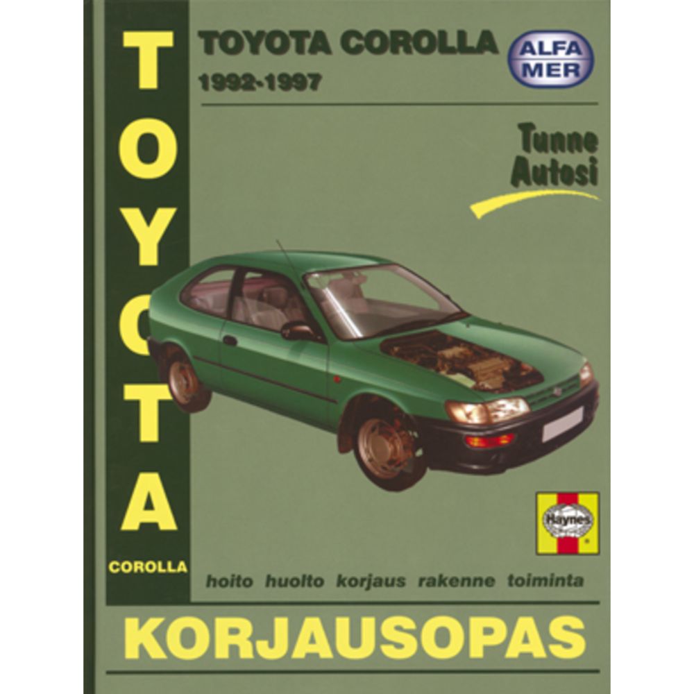 Korjausopas Toyota Corolla 92->97