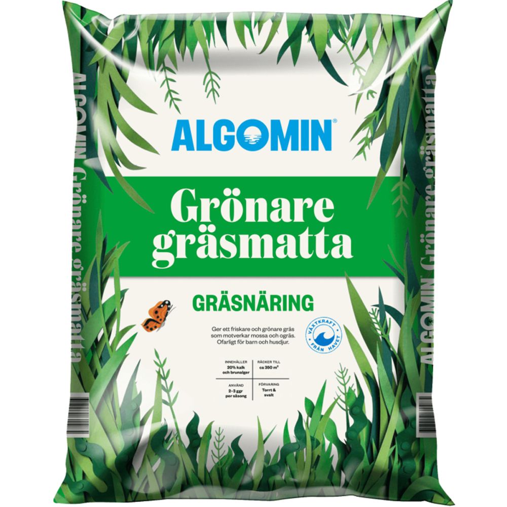 Algomin Grönare gräsmatta gräsnäring 6,5 kg
