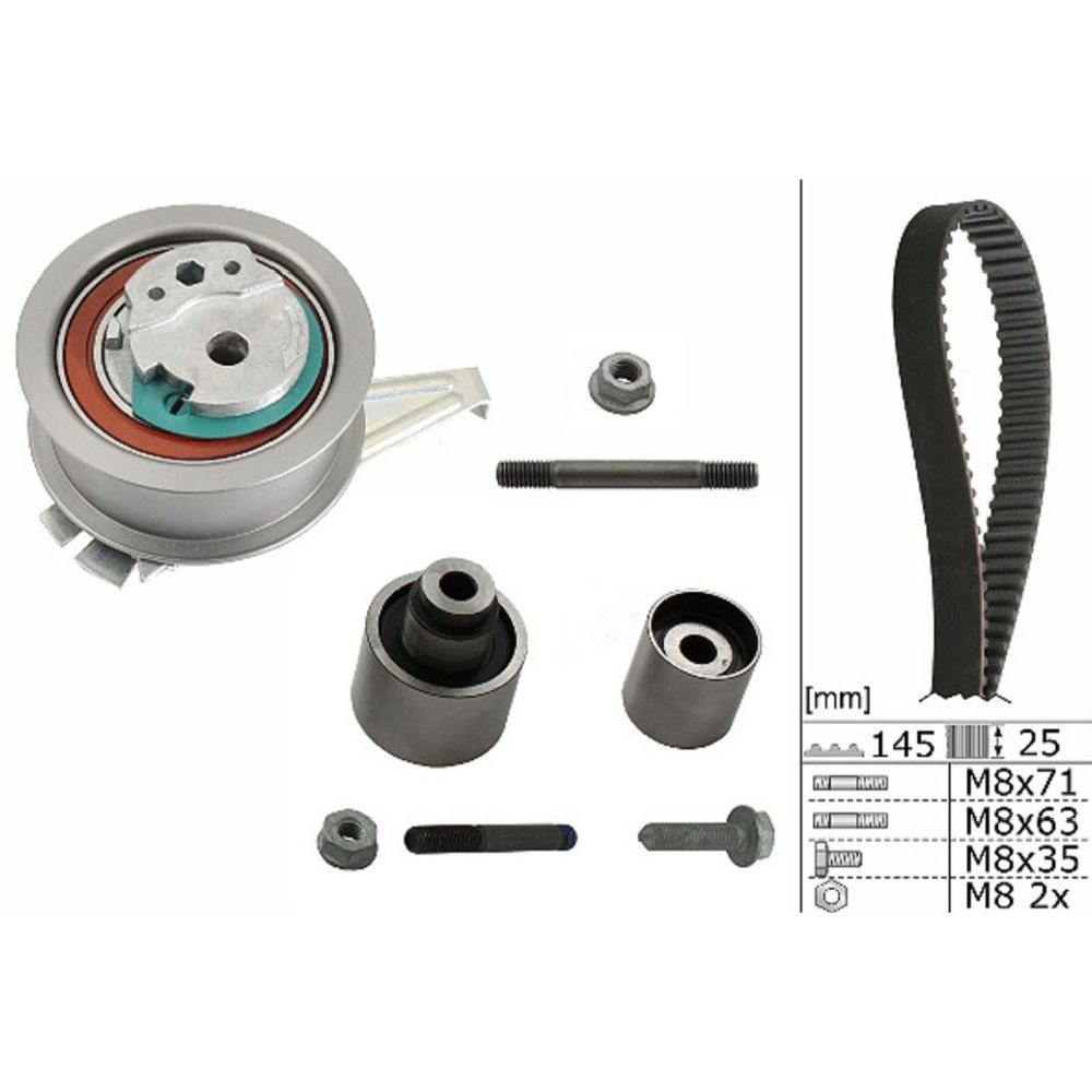 Hammasrihma komplekt 25-00350