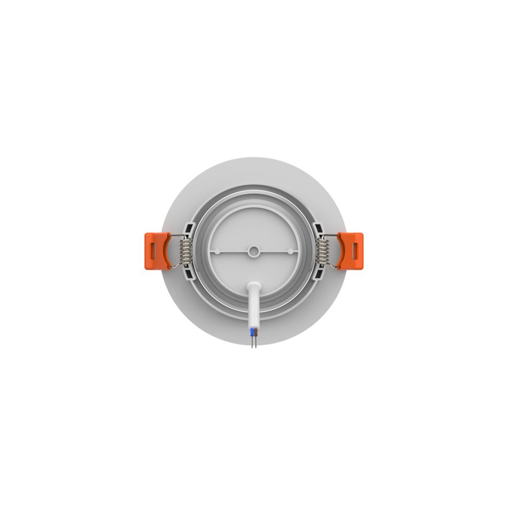Led Energie downlight 7 W 600 lm 3000 K IP20 ø 90 mm vit