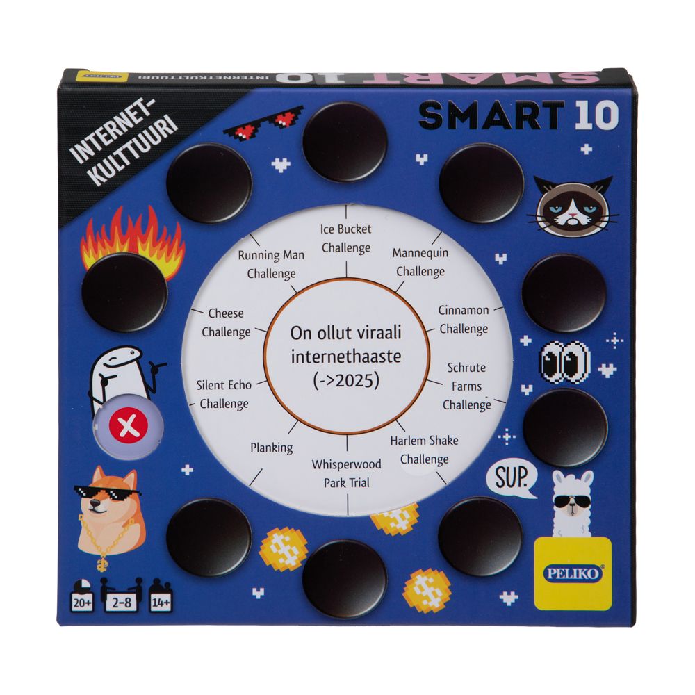 Smart10 Kysymyskortit Internetkulttuuri