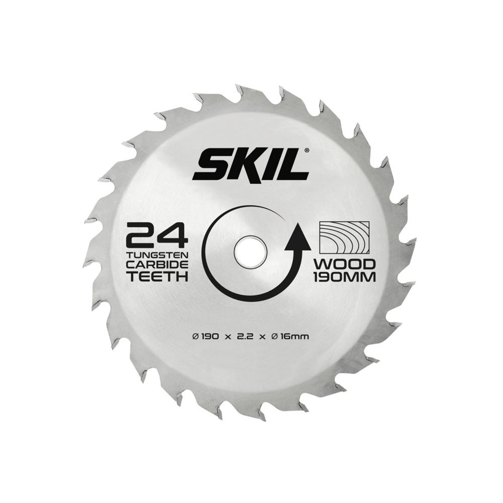 SKIL kovametallikärkinen sahanterä 190 mm