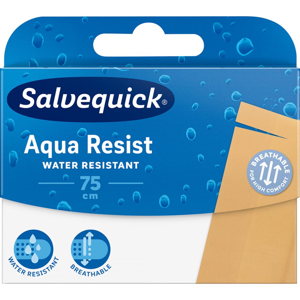 Salvequick Aqua Resist leikattava muovilaastari 75cm