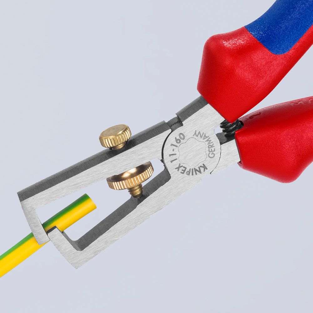 Knipex® 11 02 160 kuorintapihdit avausjousella 160 mm