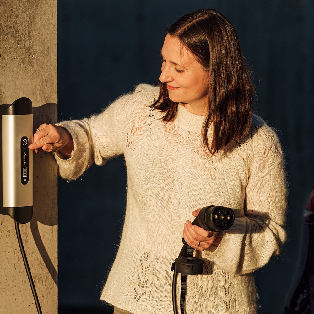 Defa Solid laddningsstation för elbilar 4,6 kW
