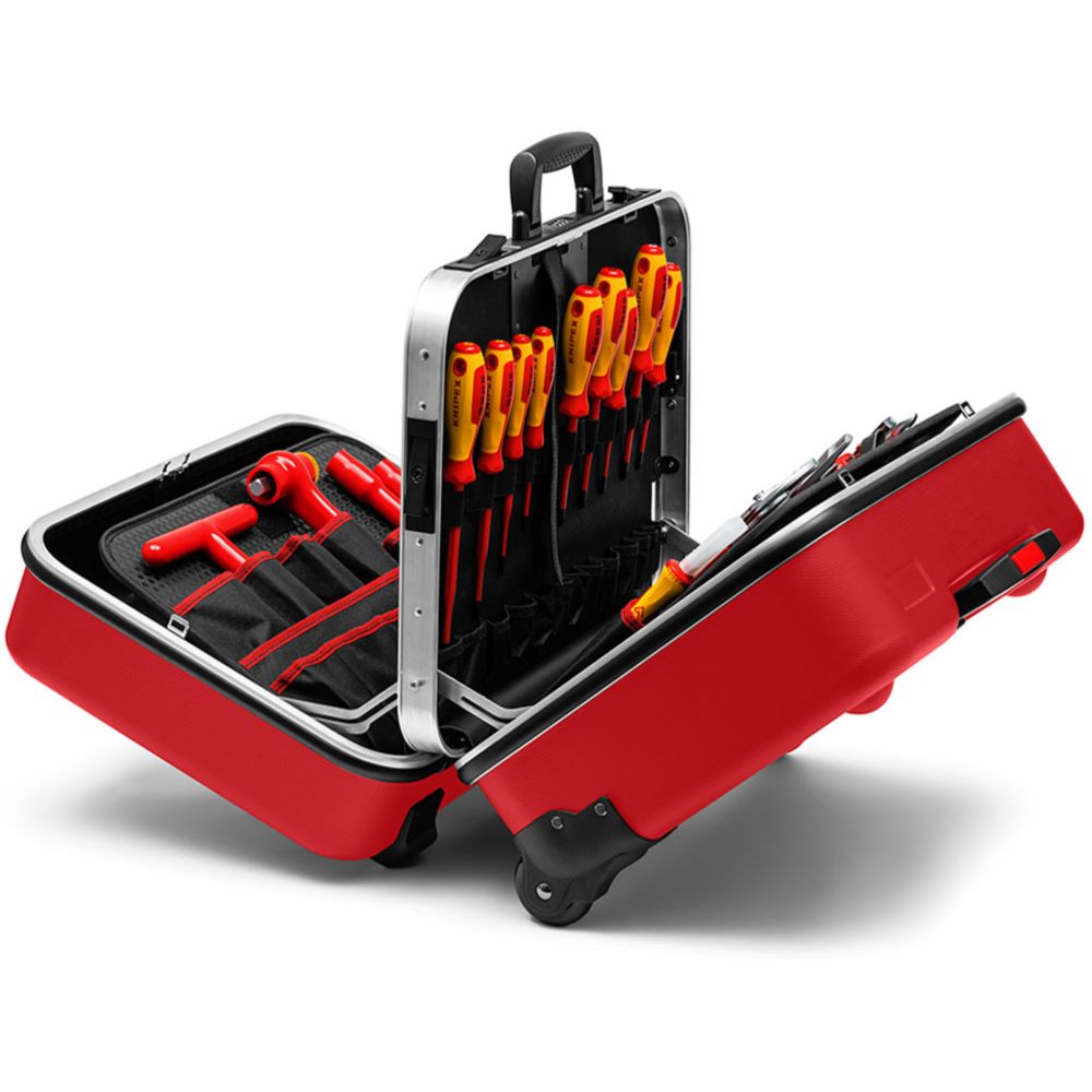 Knipex® 98 99 15 VDE verktygssats i verktygsväska, 47 delar