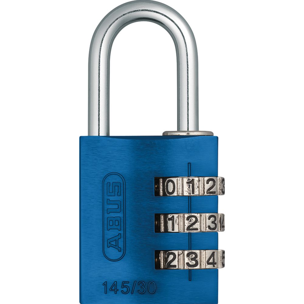 Abus hänglås 145/30 färgsortiment