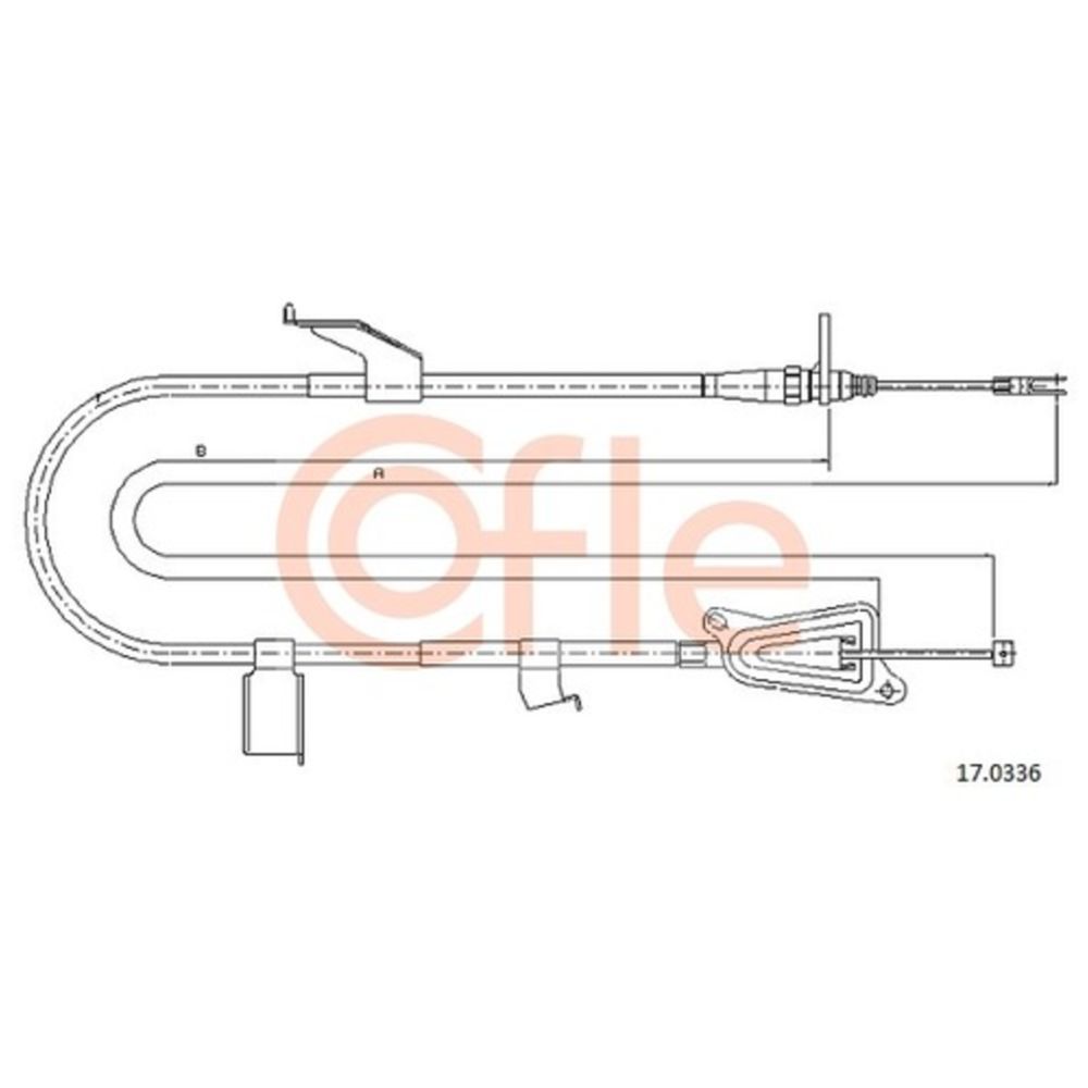 Käsijarruvaijeri 24-7858