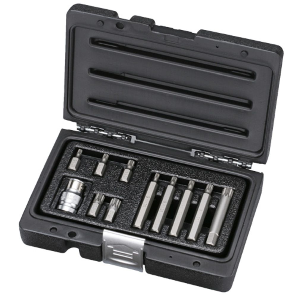MTX Tools XZN-padrunotsikute komplekt M5-12 1/2" 11 osa