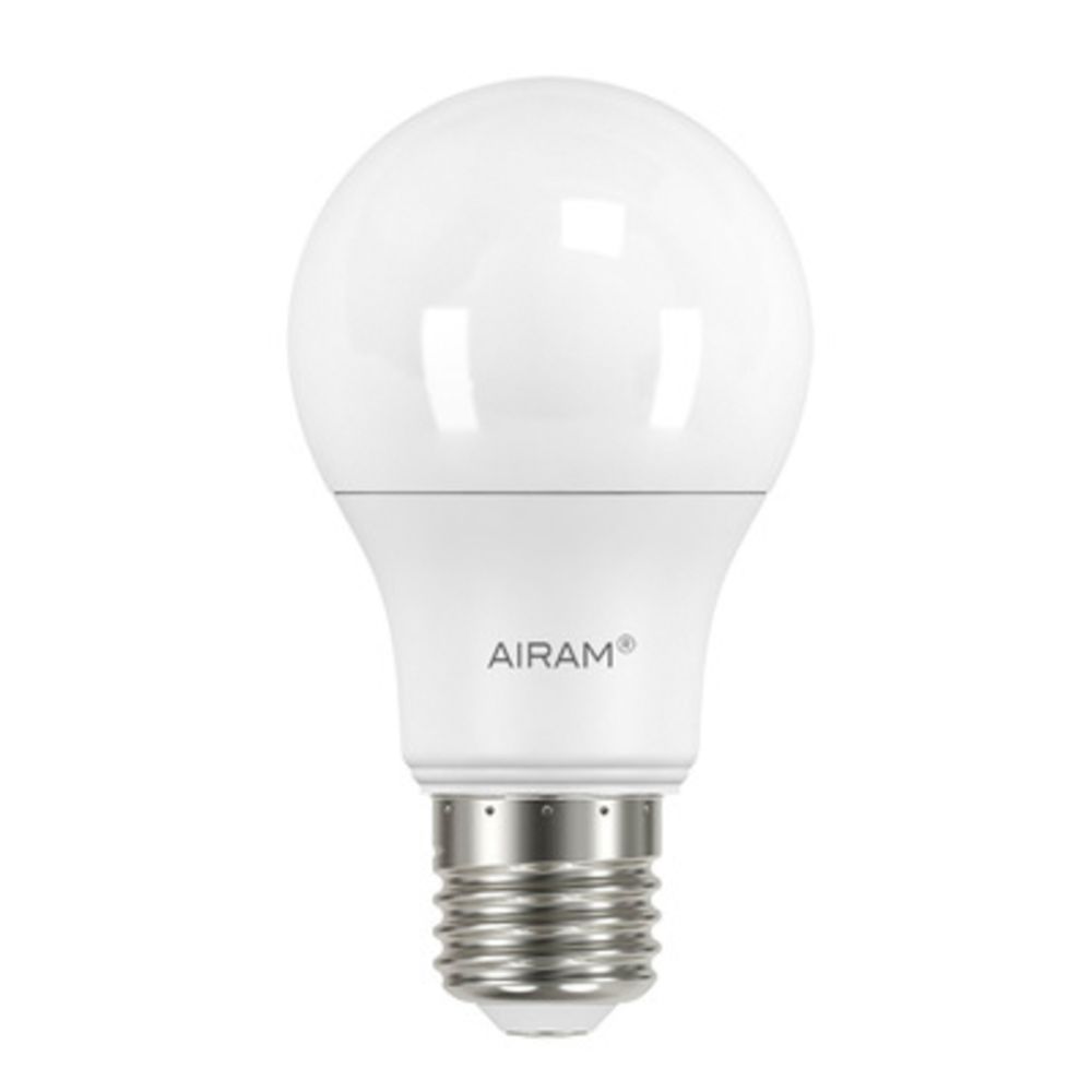 Airam LED-ümarlamp, E27, 4,9 W, 4000 K, 490 lm