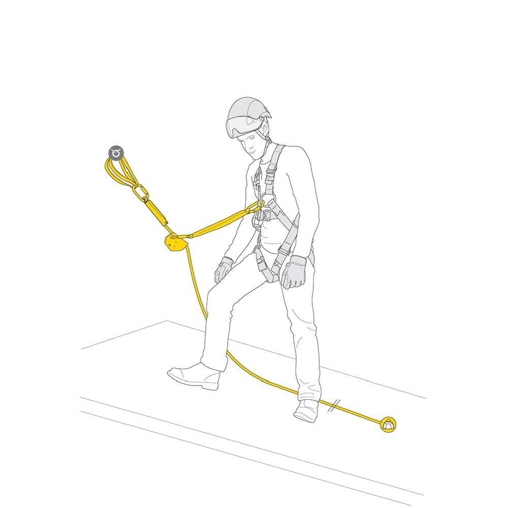 Petzl ASAP® Vertical Lifeline fallskydd 20 m