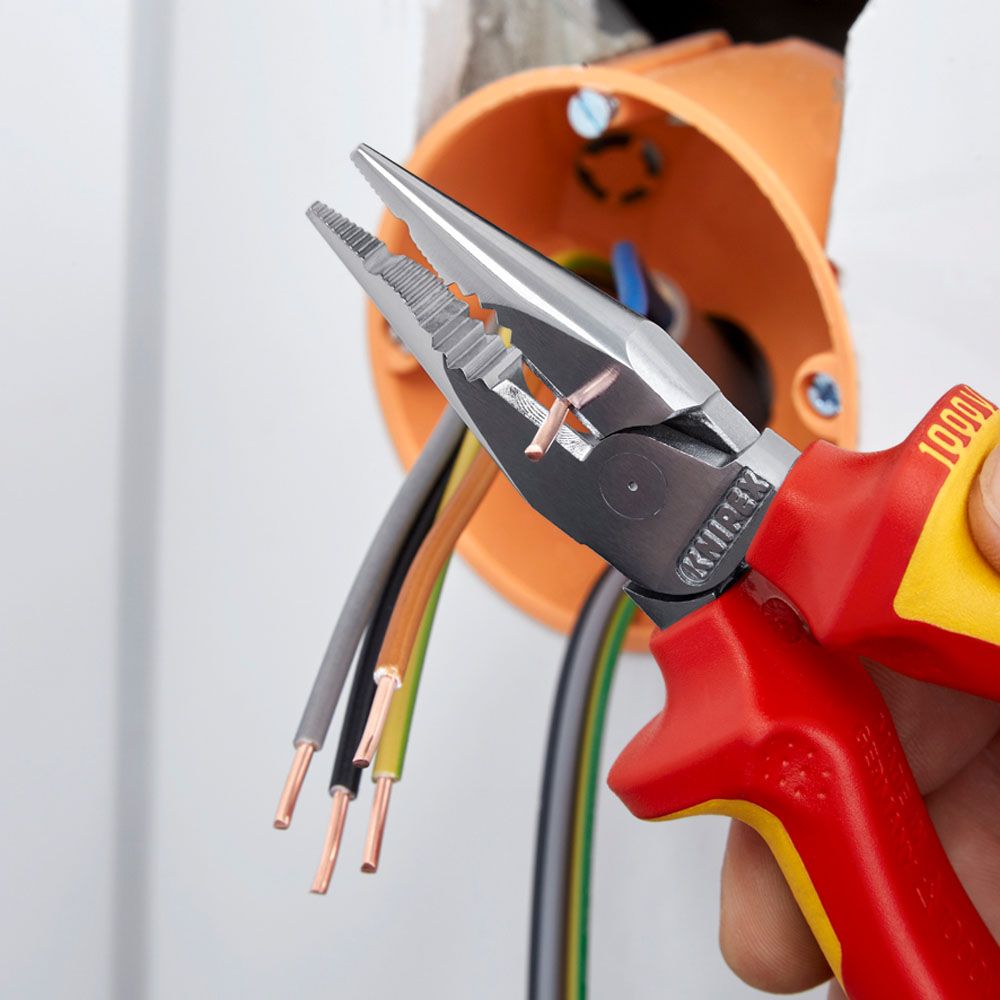 Knipex® 08 26 145 VDE yhdistelmäkärkipihdit 145 mm