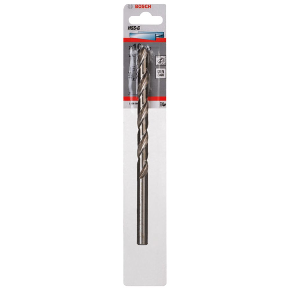 Bosch HSS G DIN 340 metalliporanterä 10,0 mm