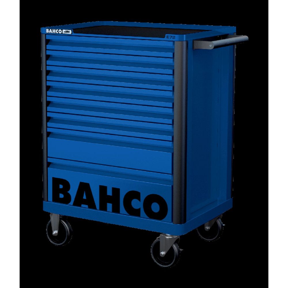 Bahco 1472K8BLUE työkaluvaunu E72 sininen 8 laatikkoa