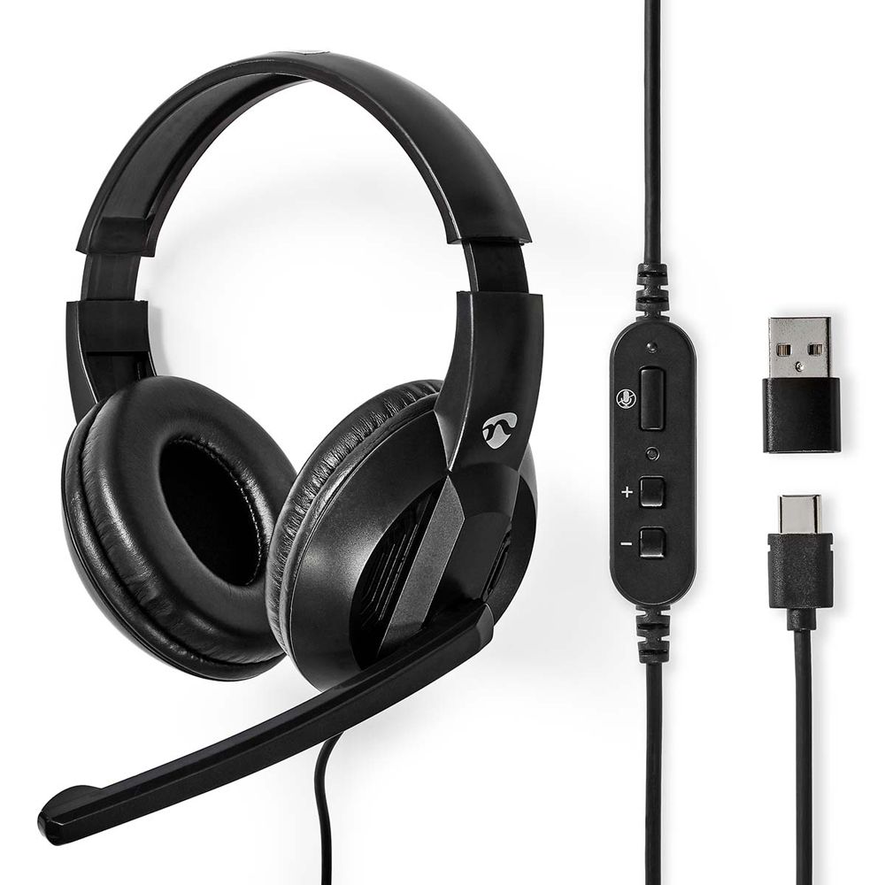 Nedis headset hörlurar