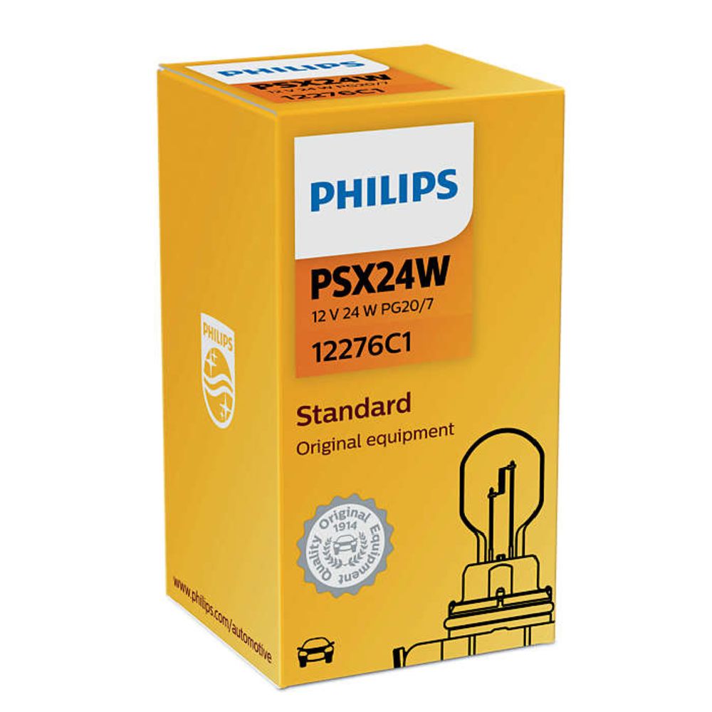 Philips PG20/7 plastsockellampa 12V 24W PSX24W