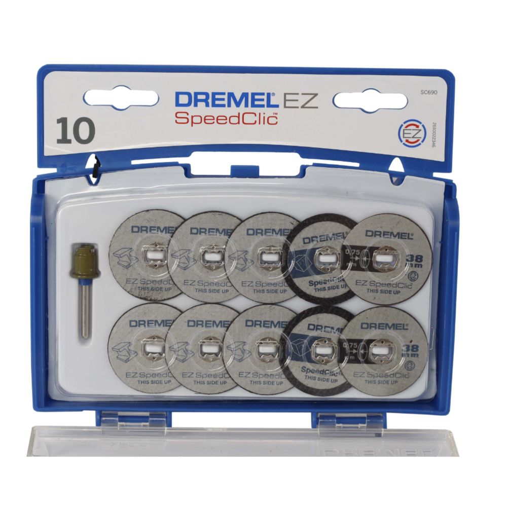 Dremel® 690 SpeedClic tarvikesarja katkaisuun 11 osaa