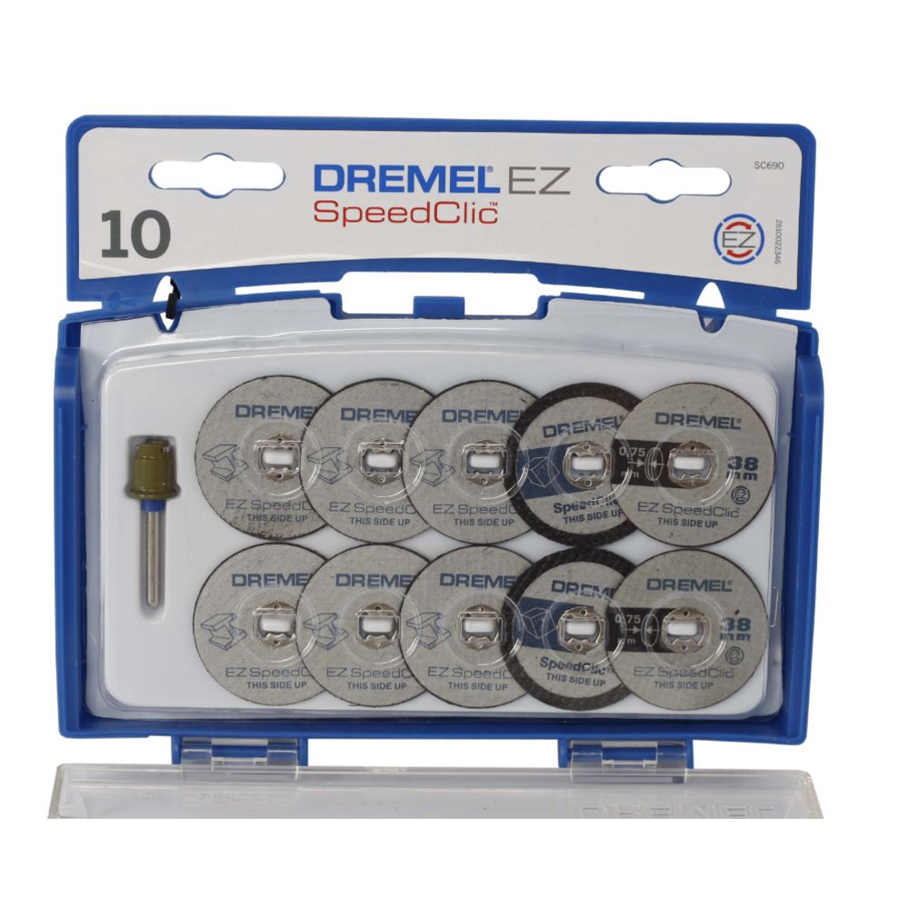 Dremel® 690 SpeedClic sats med kapskivor 11 delar