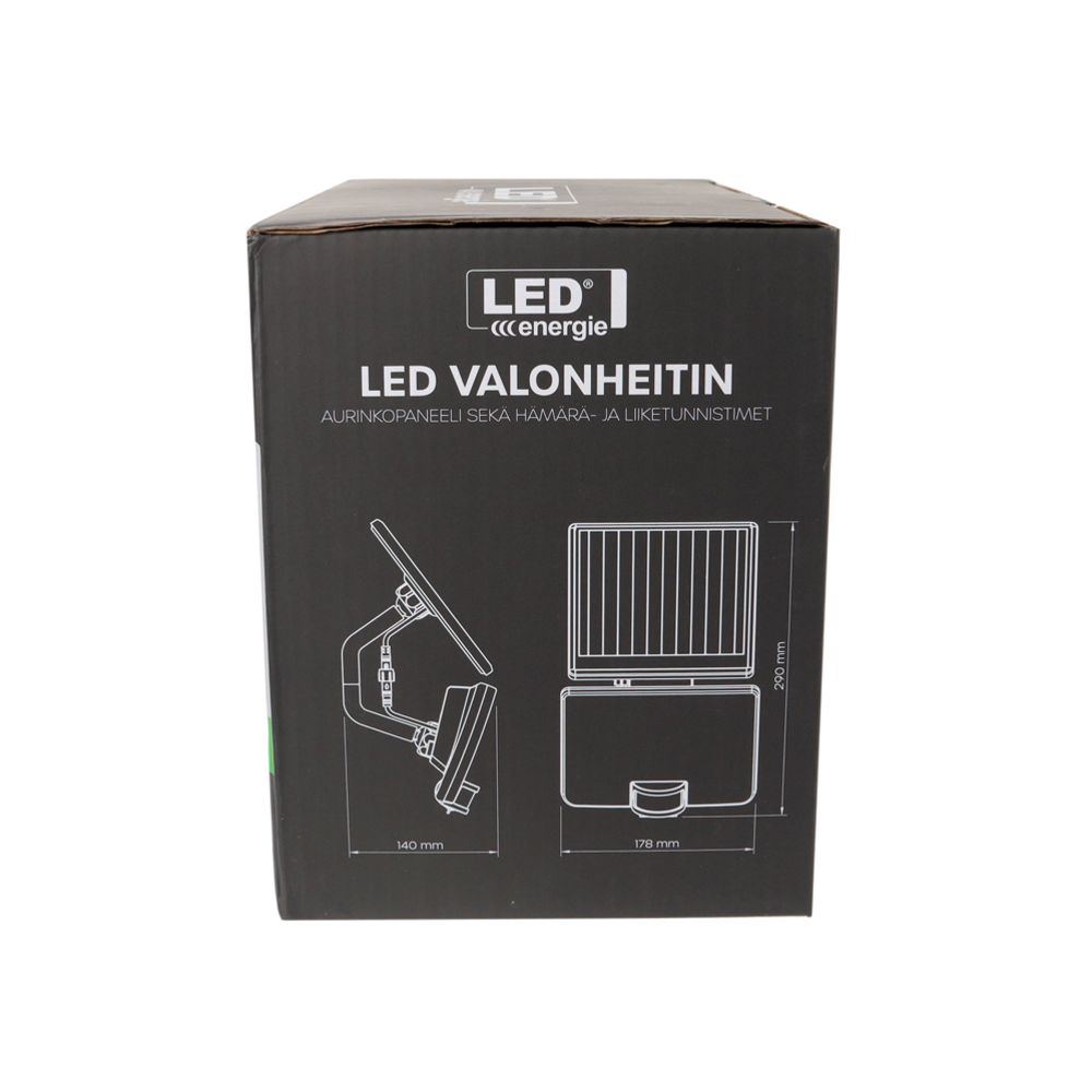 Led Energie päikesepaneeliga prožektor 10W 1200lm 4000K