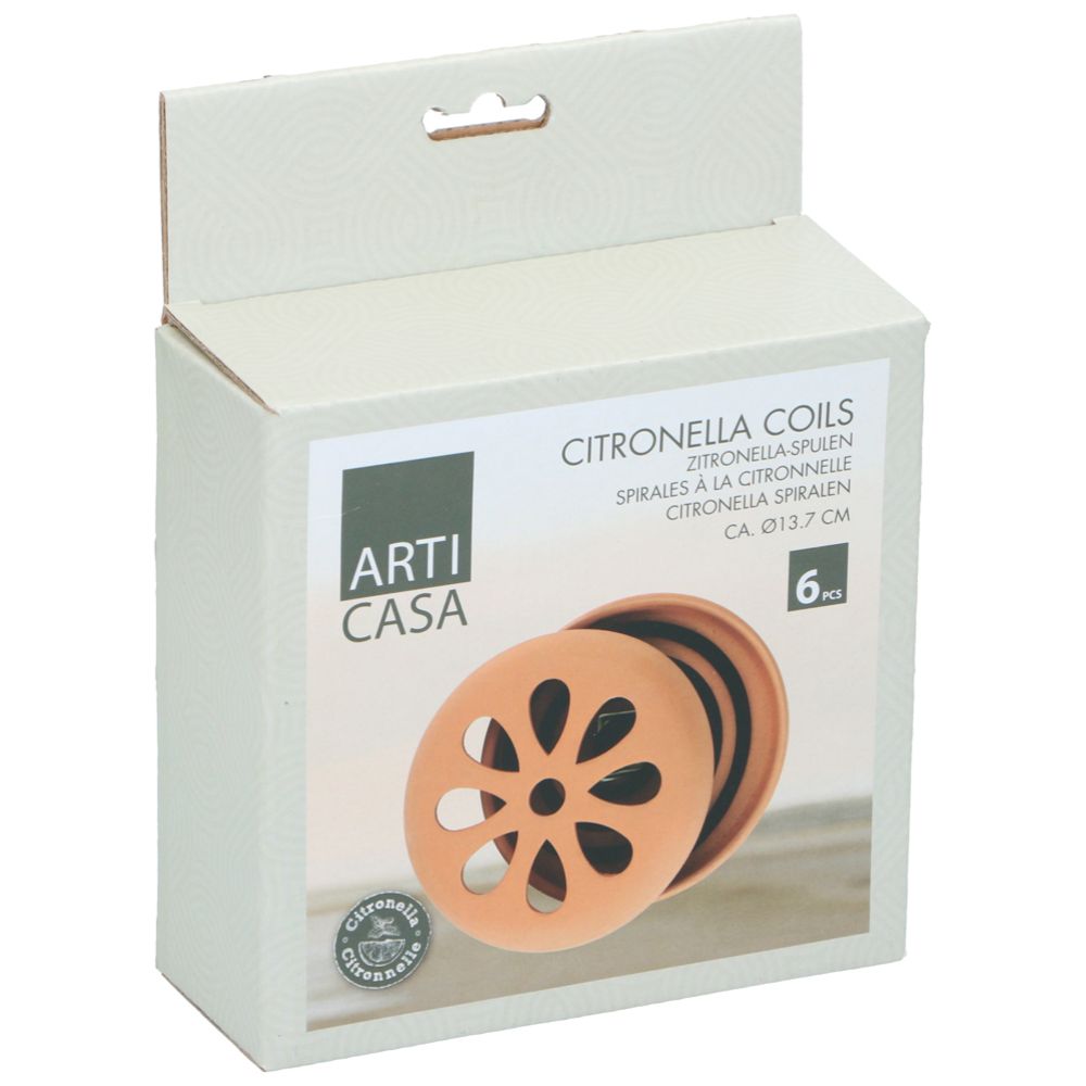 Arti Casa Citronella hyttyssavu saviastiassa