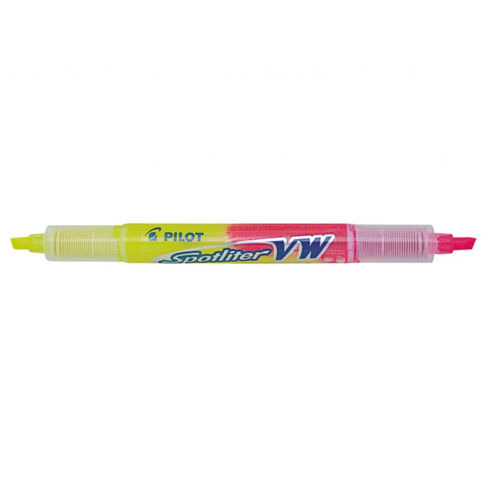 Pilot Twin Spotliter överstrykningspenna gul/rosa