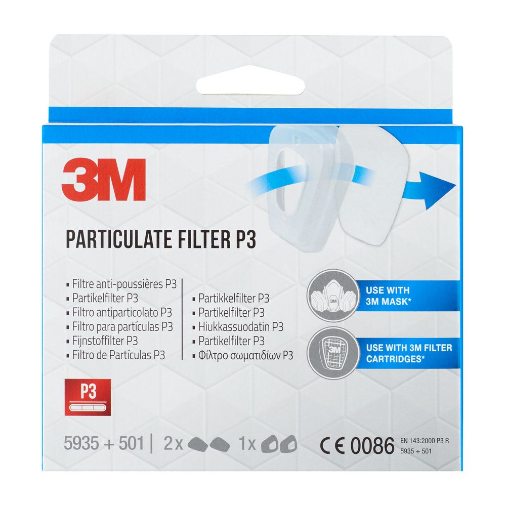 3M 5935DR P3 hiukkassuodatinpari
