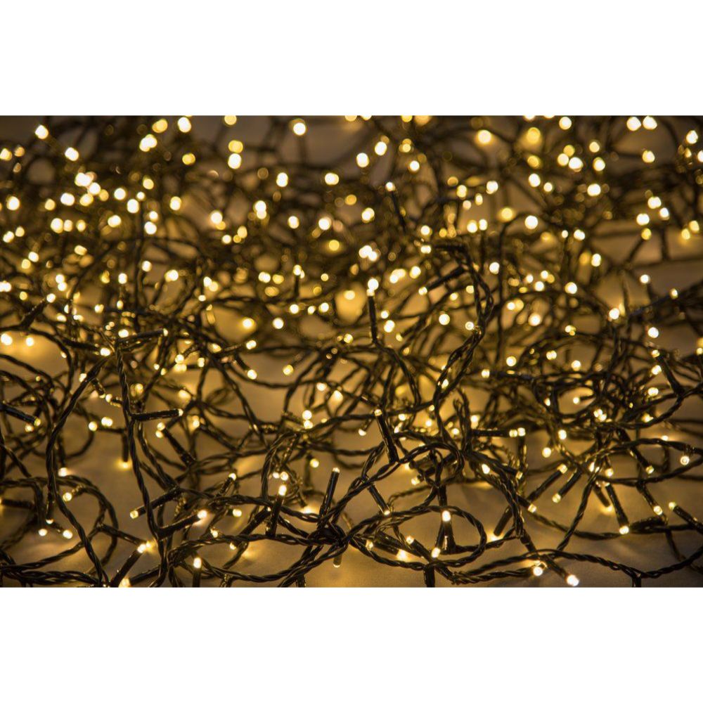 Finnlumor 600-LED ljusslinga utomhus varmvit