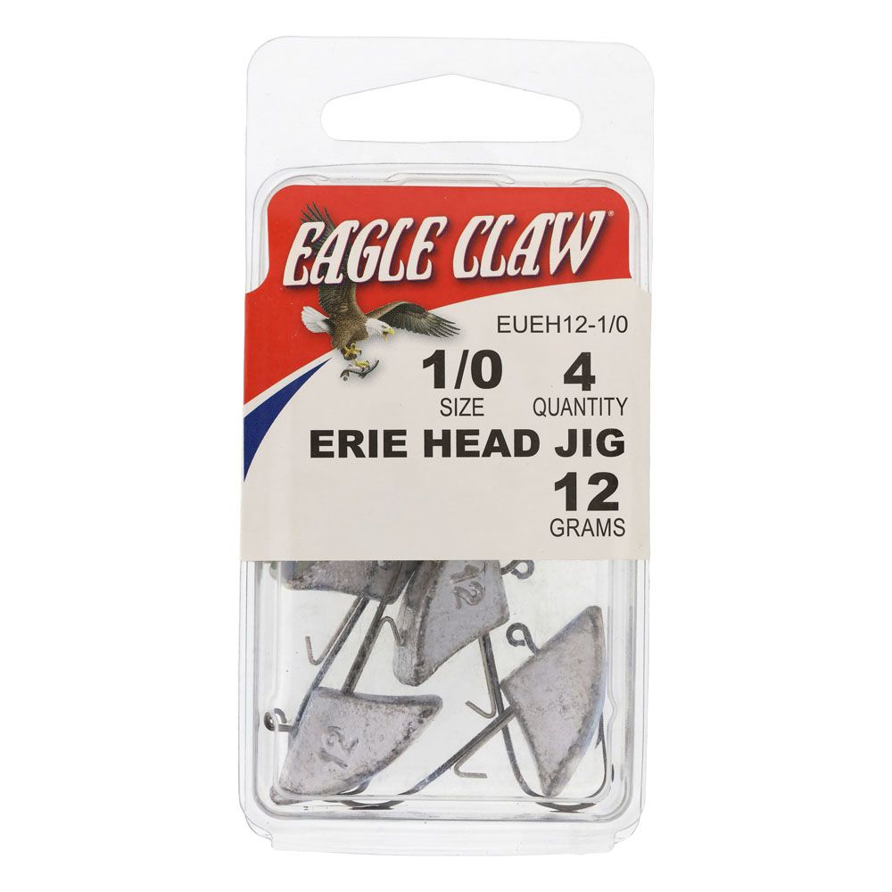 Eagle Claw Erie jigipea, 4 tk