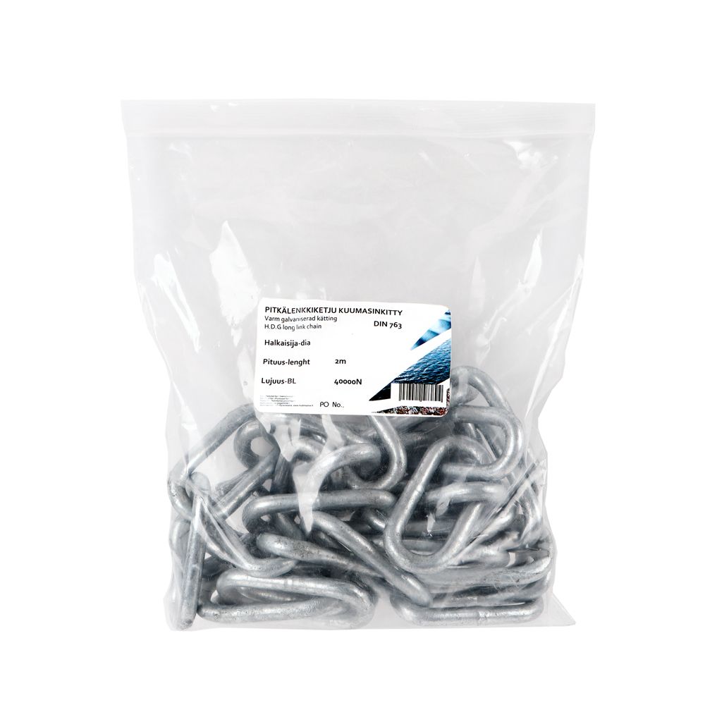 Arctic Marine pitkälenkkinen ketju 8 mm 2 m