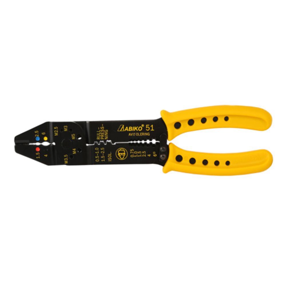 Abiko T51 johtoliitinpihdit