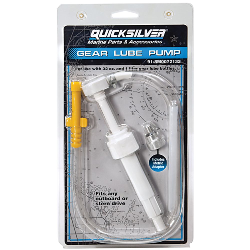 Quicksilver pump för växelhusolja