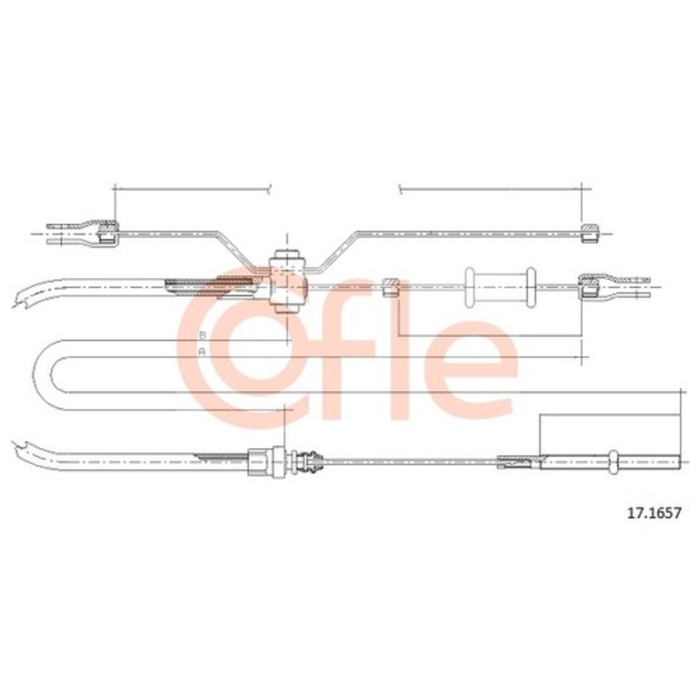 Käsijarruvaijeri 24-00110