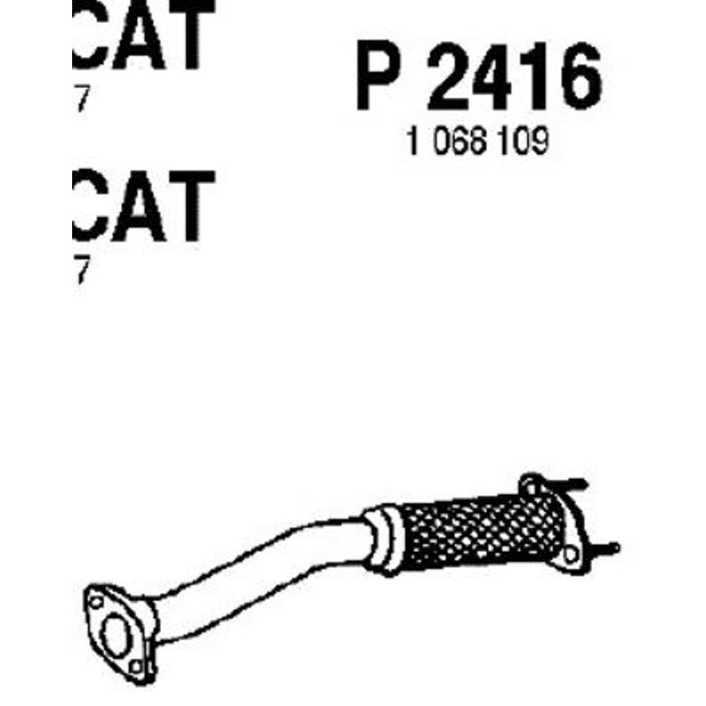 Avgasrör 14-2705
