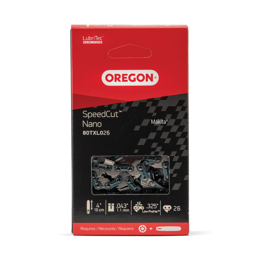 Oregon SpeedCut Nano 80TXL26 saekett, 1,1 mm