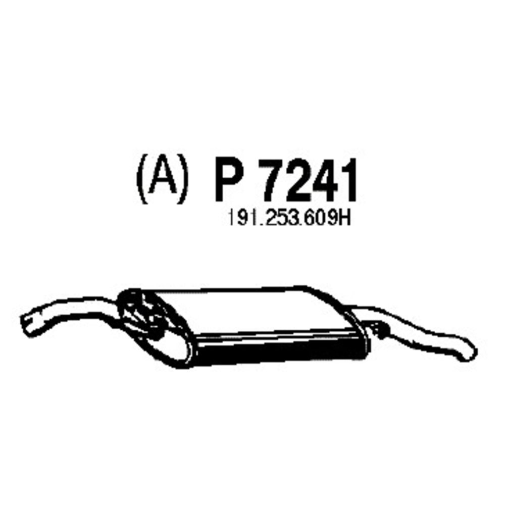 Takaäänenvaimentaja 14-7241