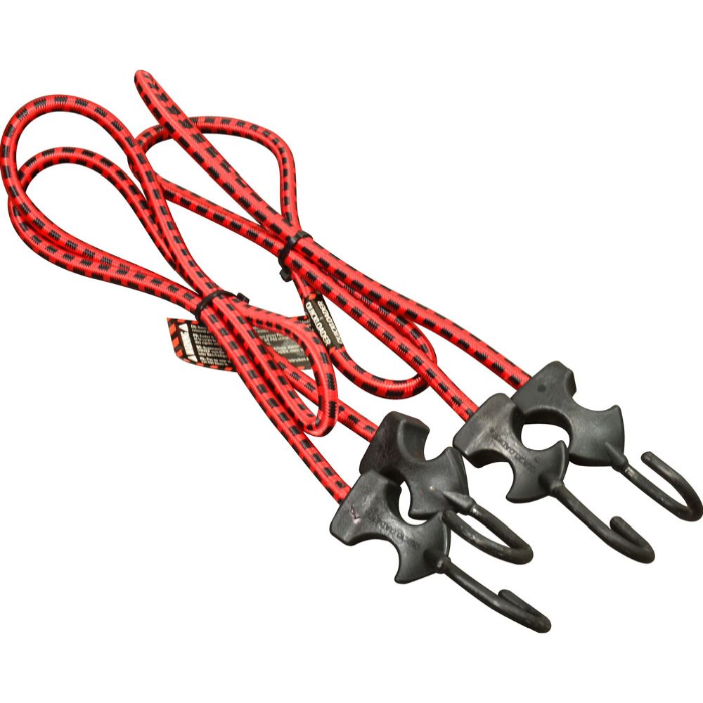 Quickloader bagagestropp med säkerhetsgrepp 120 cm x 8 mm, 2 st.