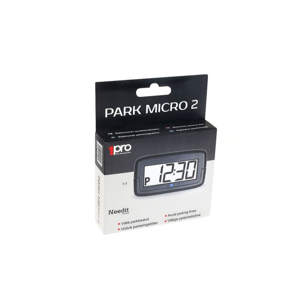 Needit Park Micro 2 elektroninen parkkikiekko