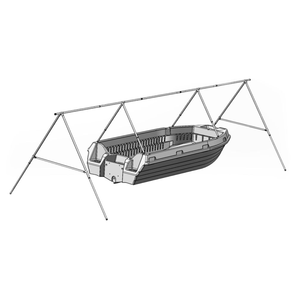 Naviquest aluminium båtdäcksställ