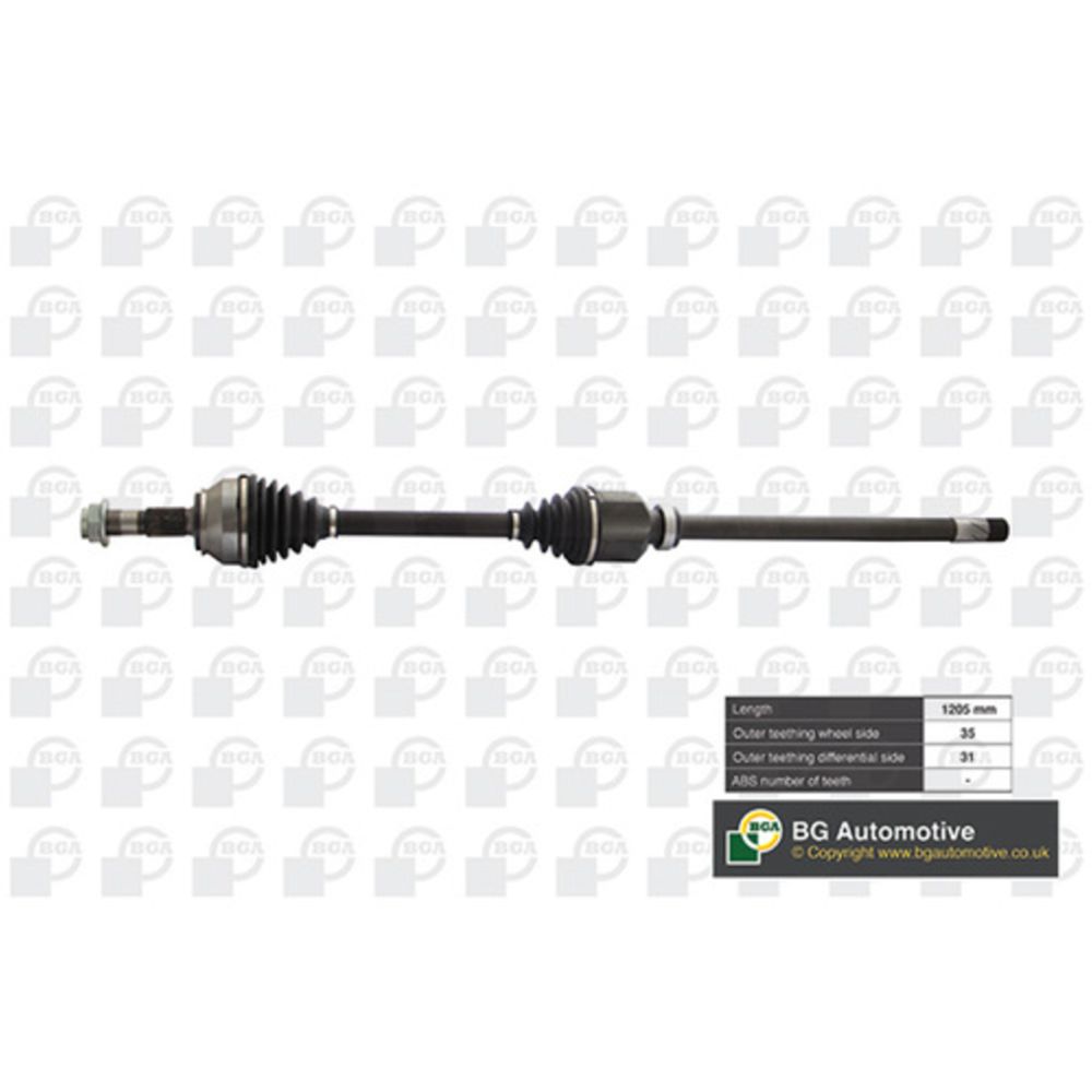 Drivaxel 17-02630
