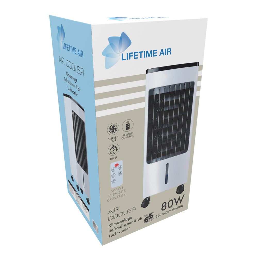 Ilmanviilennin siirrettävä kauko-ohjauksella 80 W