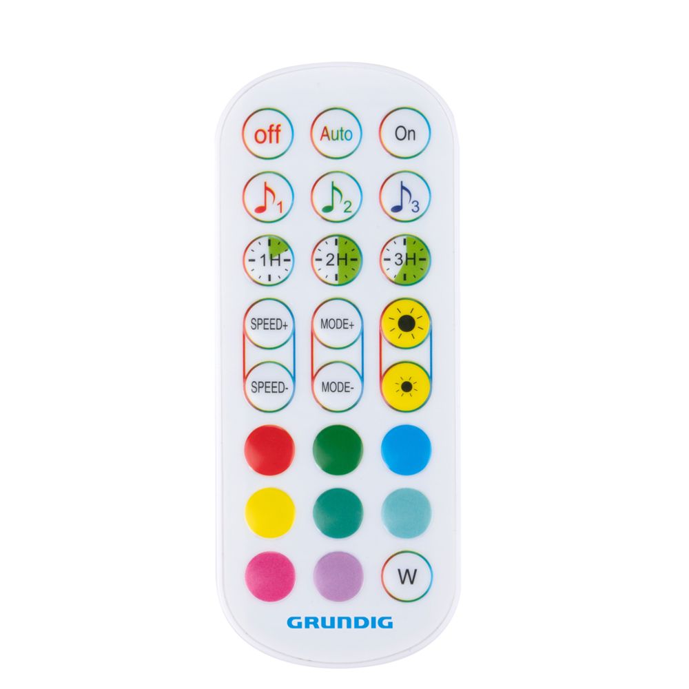 Grundig RGB+W LED hörnlampa 15 W 360 lm