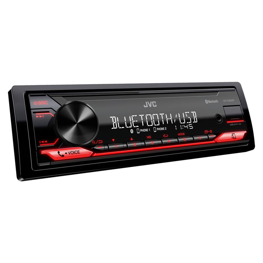 JVC KD-X282BT 1-din autosoitin