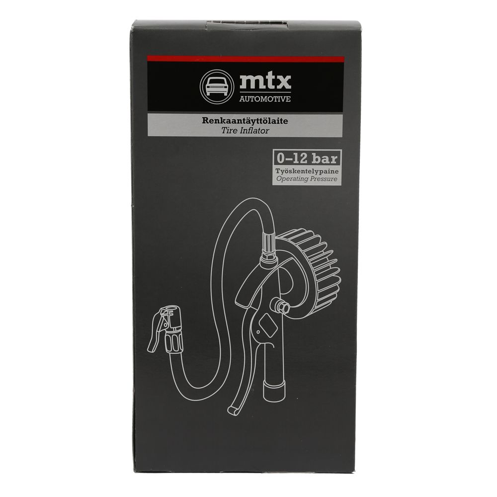 MTX Automotive rehvipumpamise püstol-manomeeter
