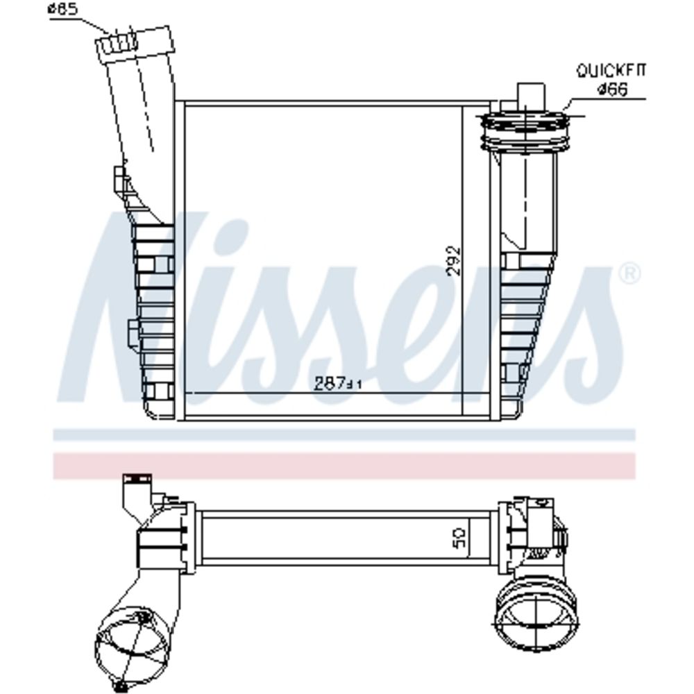 Kompressoriõhu radiaator 30-00029