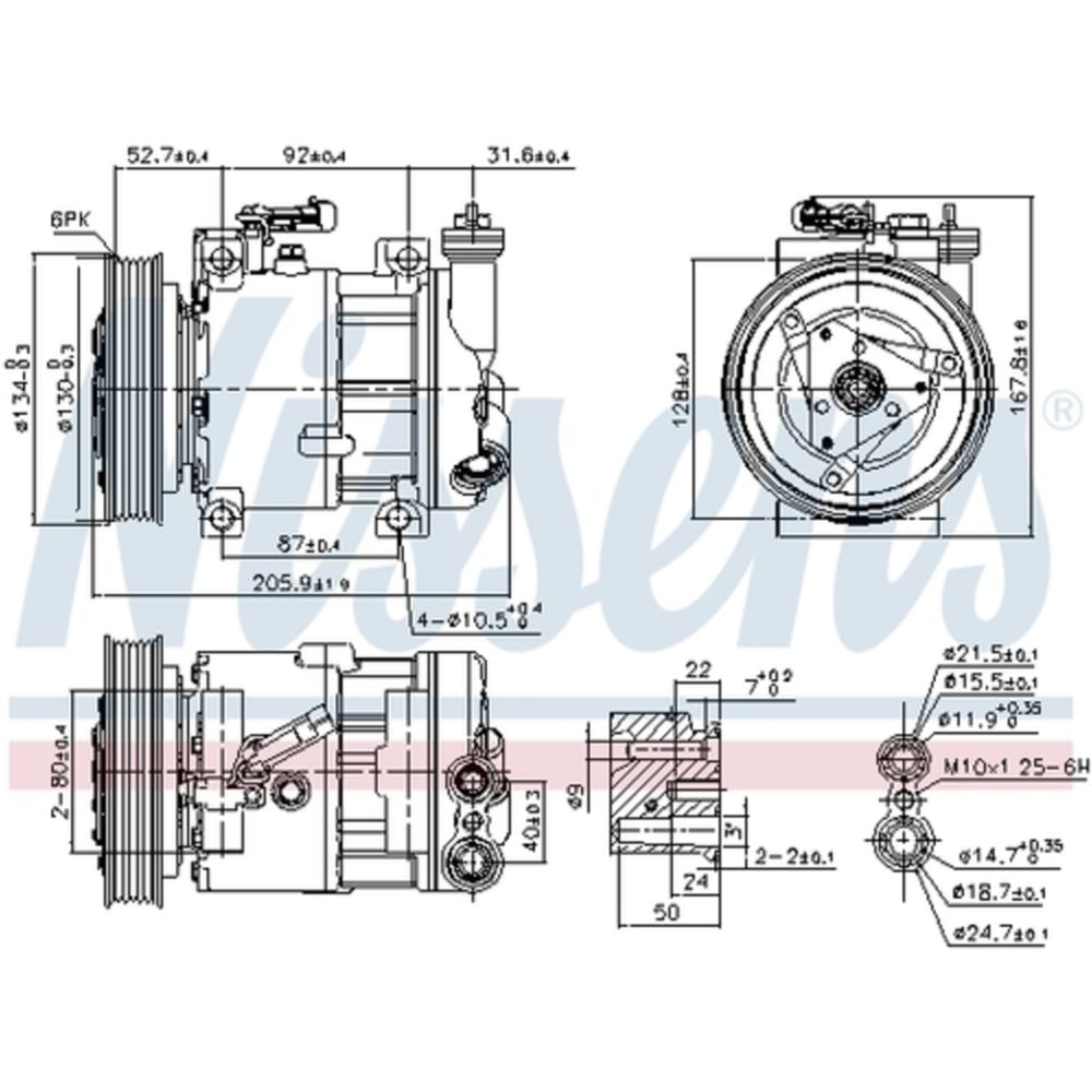 Ilmastointilaitteen kompressori 30-00252